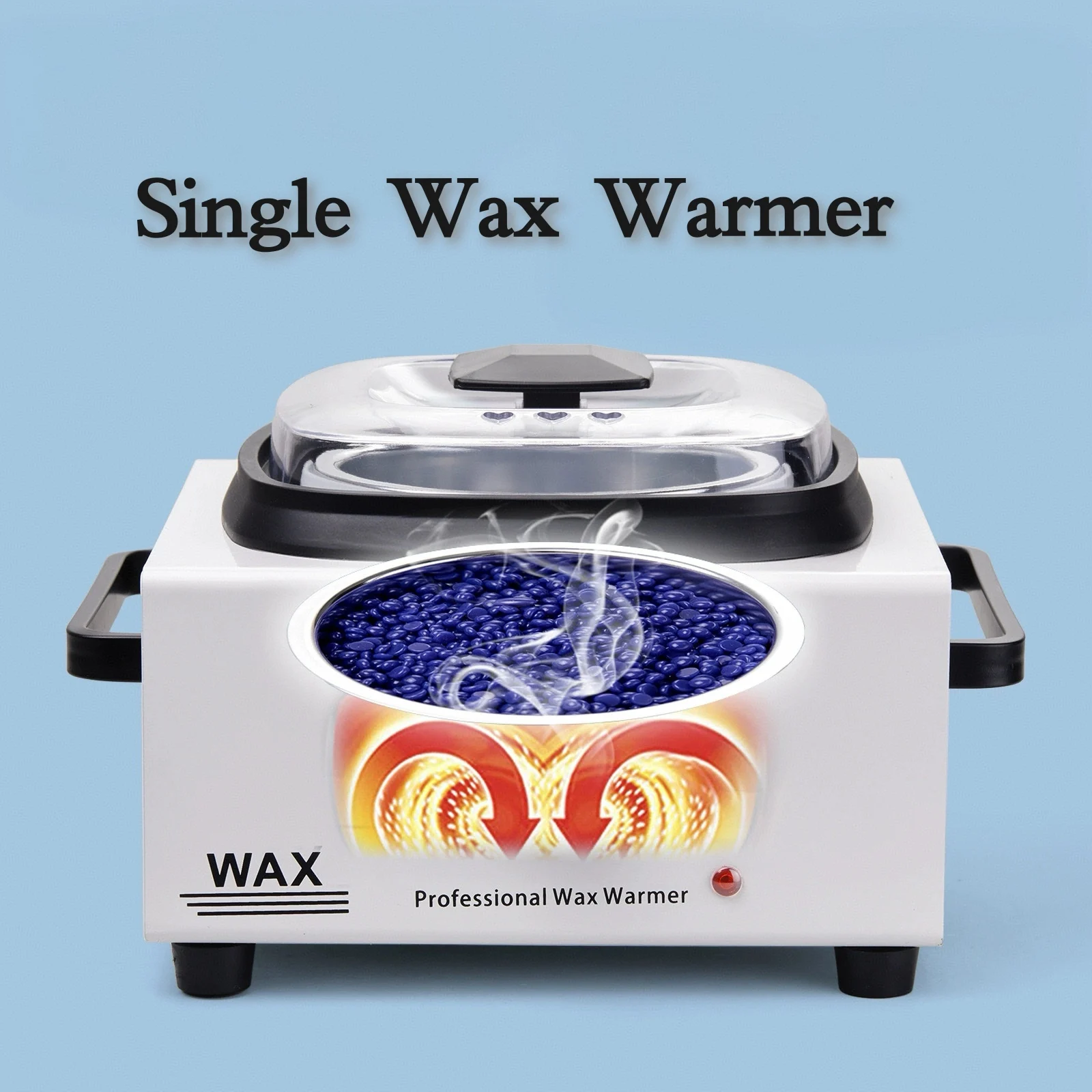 Oem Double Pot Melt Wax Beads Heating Machine Hair Removal Adjustable Temperature Double Heater Wax Warmer for Customized logo
