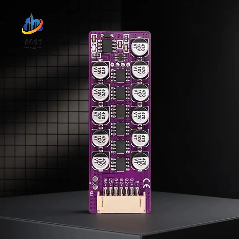 AC57-Lithium Battery Active Equalizer Balancer Board High Current Capacitive Lithium Battery Balancer