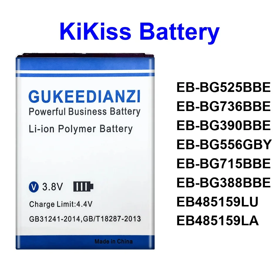 

EB-BG525BBE EB-BG736BBE EB-BG556GBY 2300-5000Mah Mobile Phone Battery For Samsung Galaxy Xcover 1 3 4 5 6 7 Pro Lte 2017