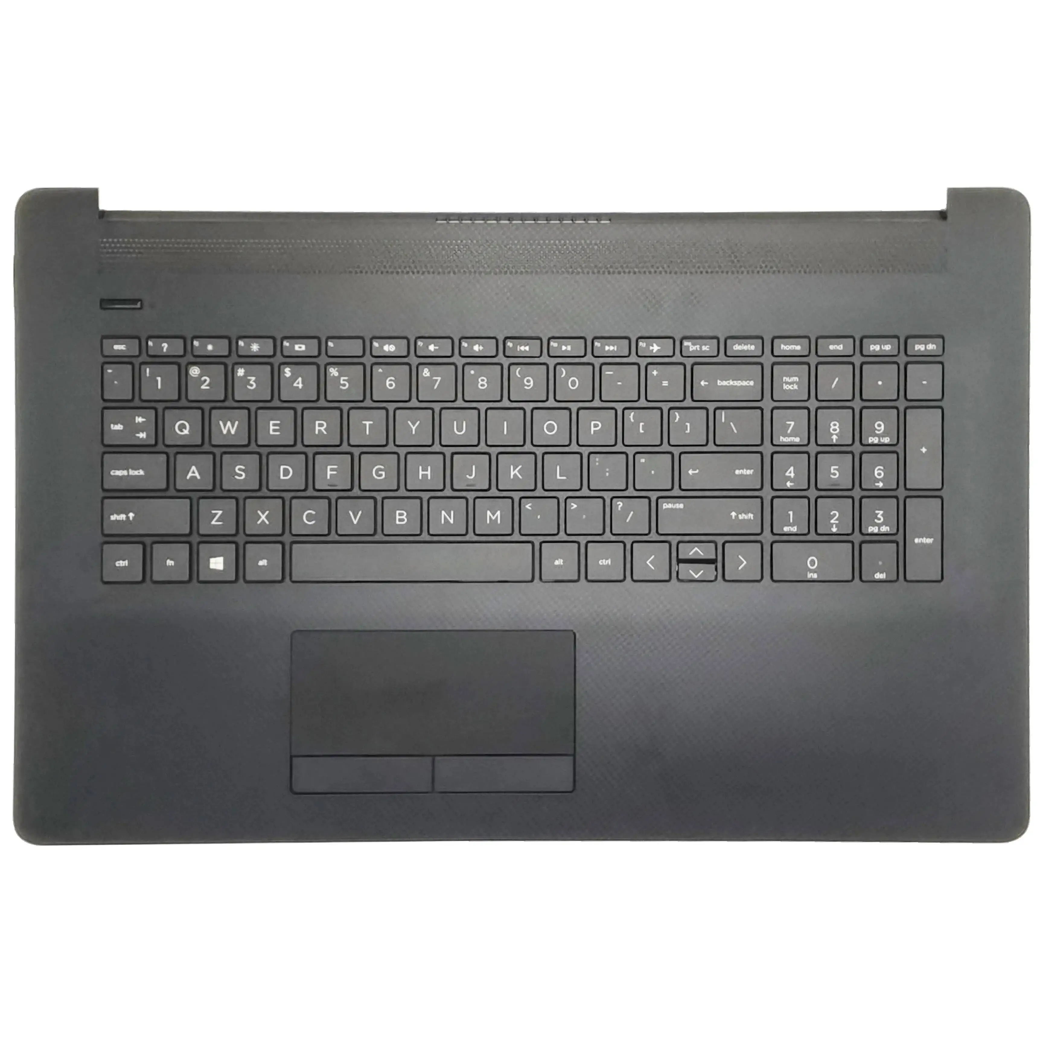 Replacement New For HP 17-BY 17-CA 17-CR 17Z 17Q-CS 470 G7 TPN-I133 Laptop Palmrest Top Case Keyboard Cover Silver Black