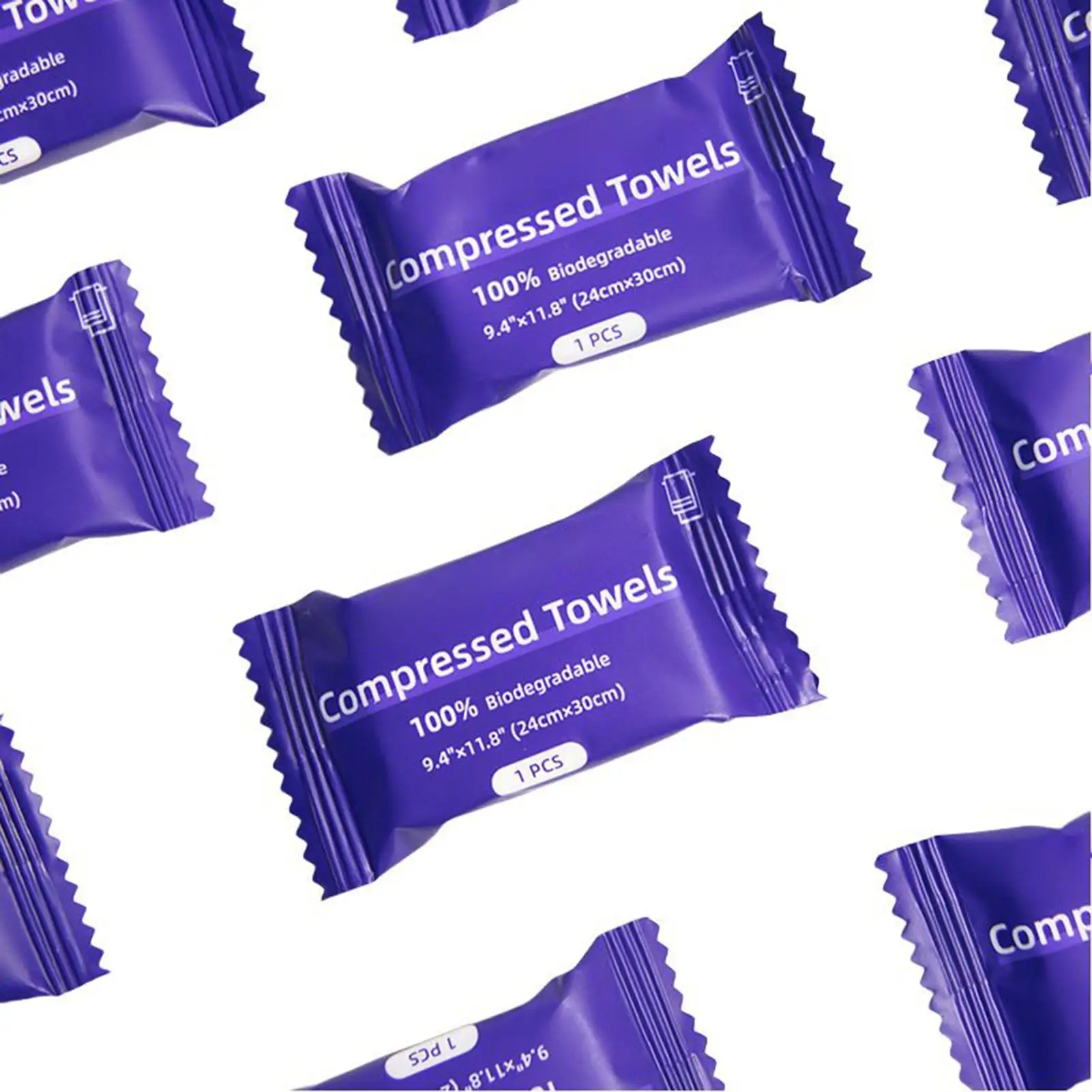 

Compressed Face Towels Portable Soft Absorbent 30 Pieces Compressed Facial Towels Travel Washcloths For Bathroom Camping Hotel