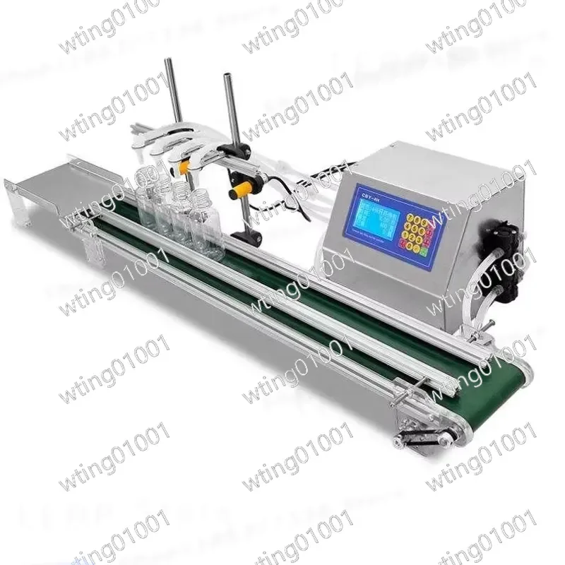 for 4H1200/3200/6500 Automatic 4-Head Essential Juice Bottle Liquid Filling Machine Conveyor Belt Filling Machine 1pcs