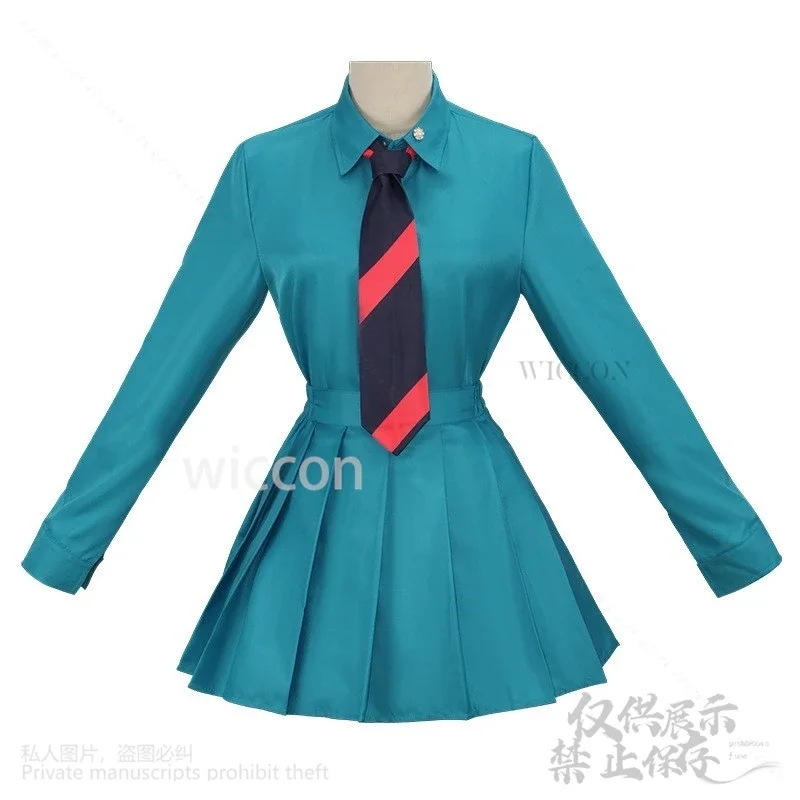 Amate Yuzuriha Cosplay Anime Gquuuuuuuux chemise gilet jupe Jk uniforme perruques rouges pour les filles Halloween fête de noël