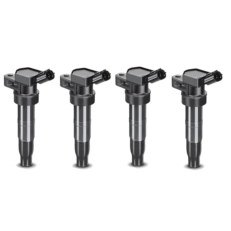 

4X Ignition Coils ABS Ignition Coil For Hyundai Santa Fe Sonata Tucson Kia Optima Sorento 27300-2G000 27300-3F100 UF-611