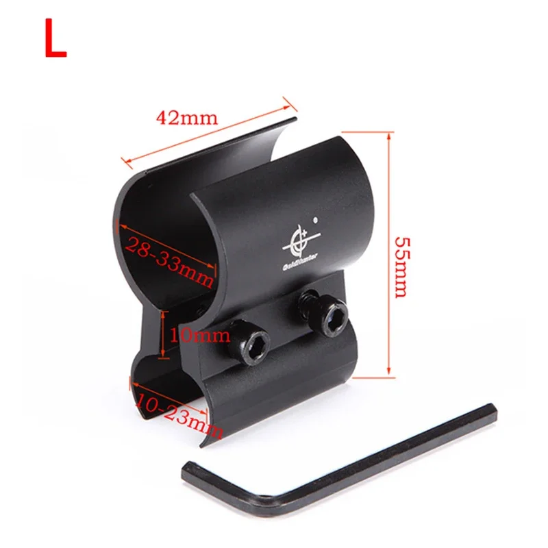 1PC Laser Tube Clip M-LOK Rail Cover Sub Clip Piece for Airsoft Outdoor Sporting Accessories