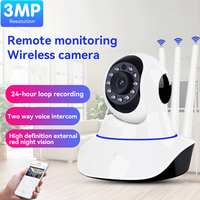 2.4G Ip Wifi Camera Smart Home Audio Pan Wireless 1080p 360Degree Rotation Security Surveillance Indoor CCTV Camera Baby Monitor