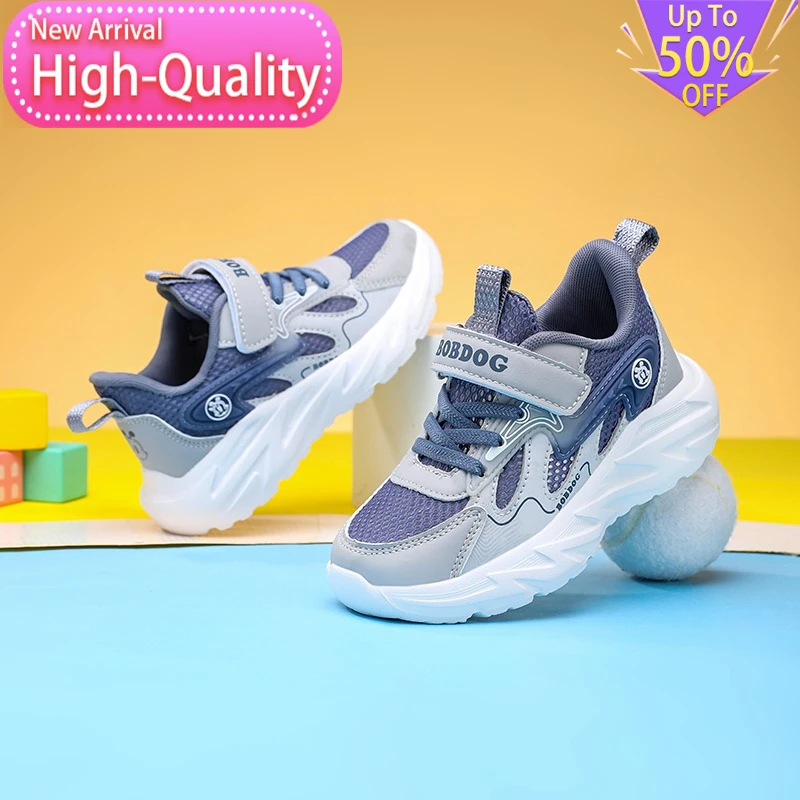 Summer New Low Cut Foot Protection Childrens Sports Shoes Stable and Non Slip Soft Running Shoes Support Daily Mesh Casual Shoes view 3