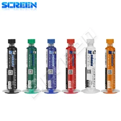 MECHANIC 10CC UV Curing Solder Mask Ink Welding Oil 10cc BGA PCB Paint Prevent Corrosive Arcing Soldering Paste Weld Flux