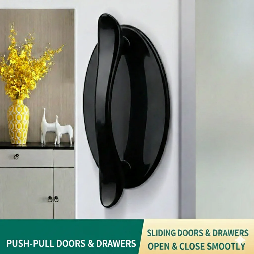 

Easy-Install Self-Adhesive Handles: Modern Minimalist Design for Cabinets, Drawers & Windows