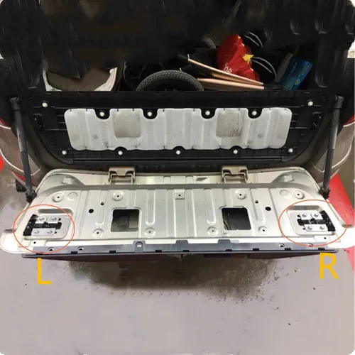 Imagen 2 del producto Cerradura de maletero para puerta trasera izquierda y derecha de coche, escotilla trasera para Renault Koleos OEM 905932234 R. 905939948 R.