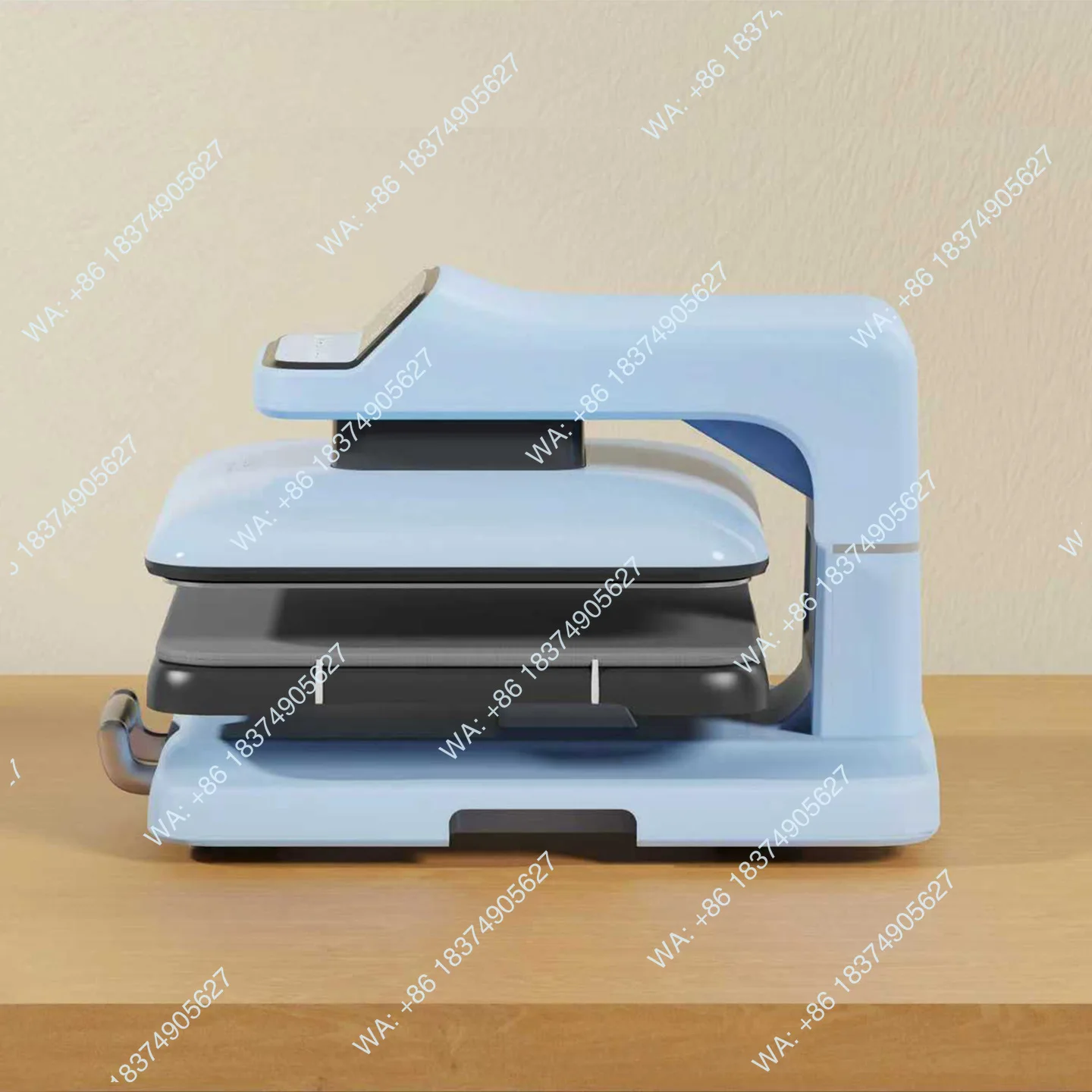 1pcs Small hot press household heat transfer electric hot press sublimation transfer DIY equipment