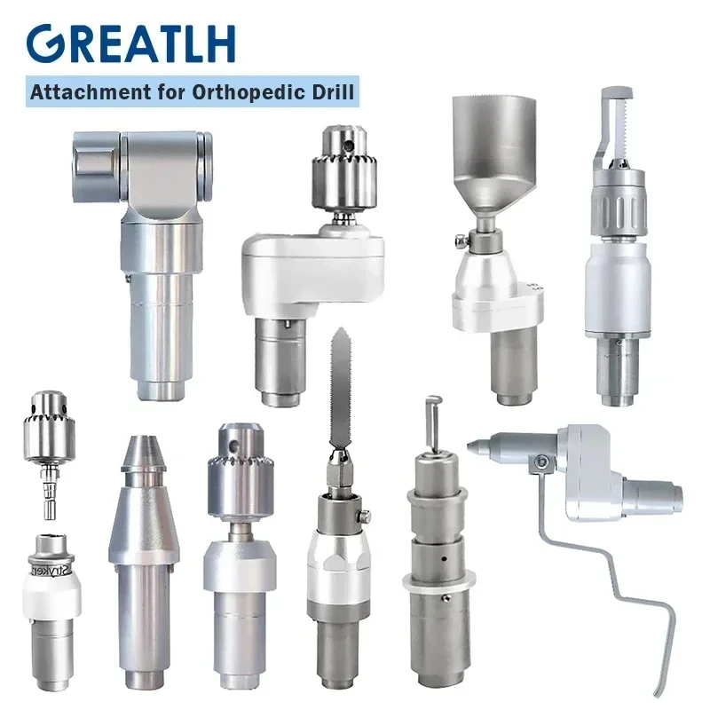 Veterinary Multifunctional Bone Drill Accessories Canulate Drill Oscillating Saw Attachment for Orthopedic Power Drill Tool