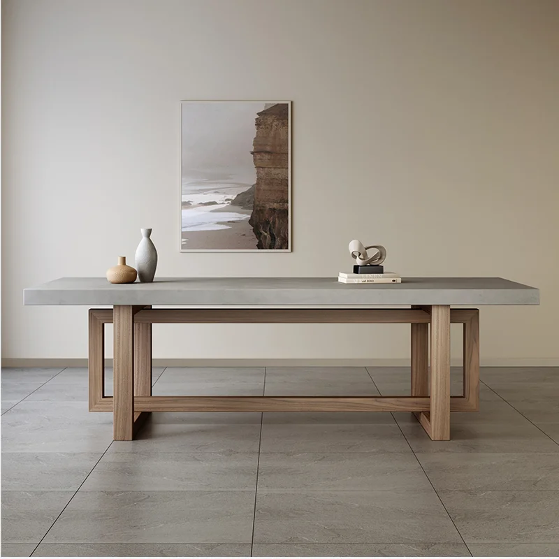 

Solid Wood Office Desks Ironwork Luxury Bedroom Office Desks Long Piece Nice Office Furniture Scrivanie Per Ufficio ZY40BGZ