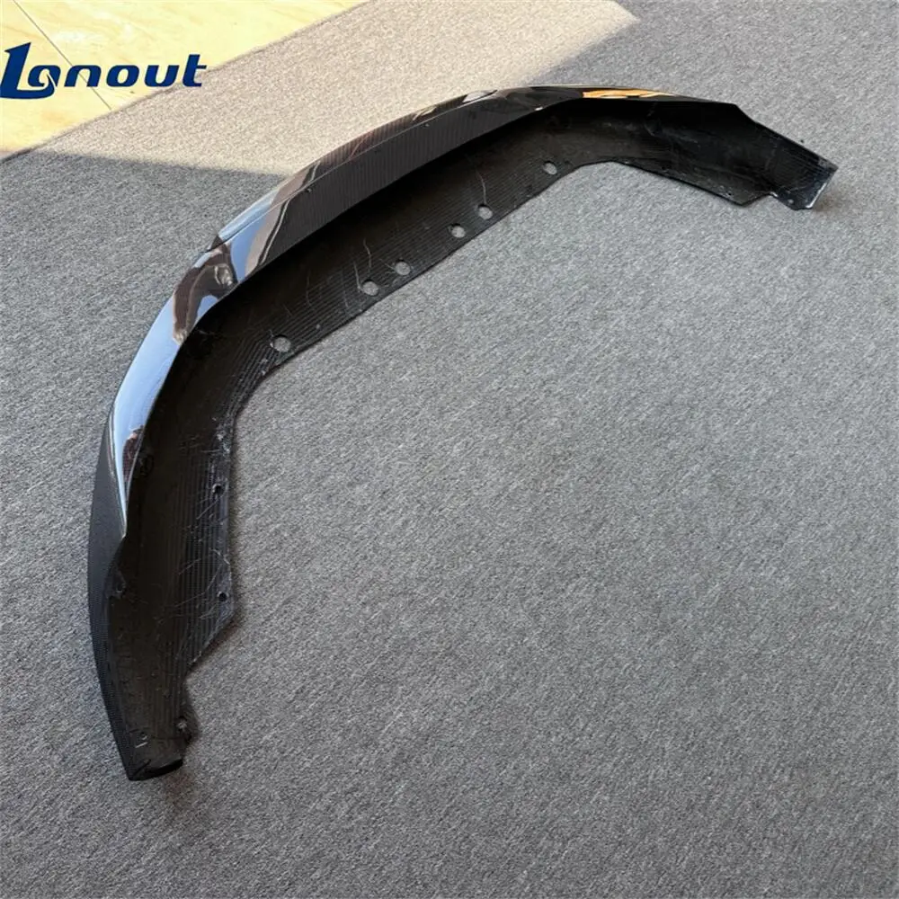 Suitable for Ferrari Roma Modification OEM Style Dry Carbon Fiber Front Bumper Lip Body Kit Lightweight air Turbulence Kit