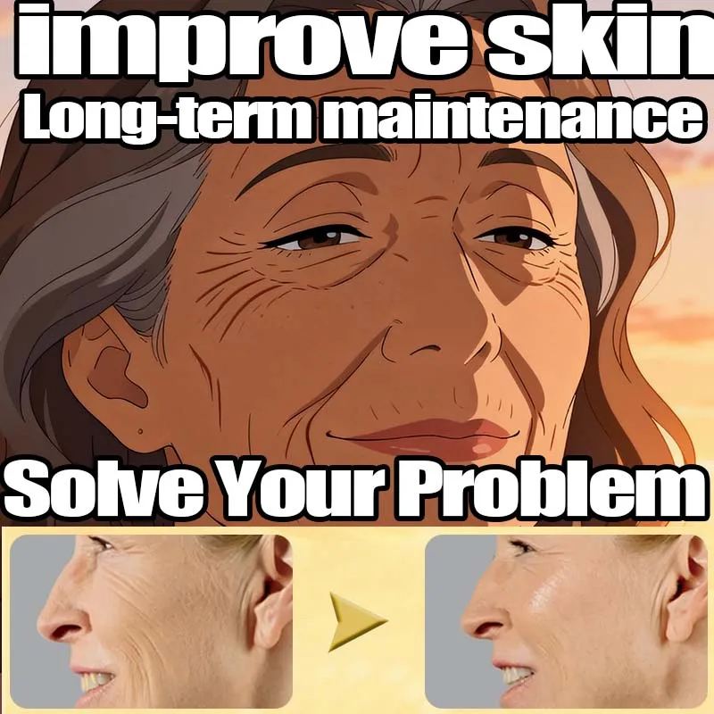 

Effective Anti-wrinkle Facial Serum To Remove Facial Wrinkles Fine Lines Around The Eyes Crow's Feet Neck Wrinkle