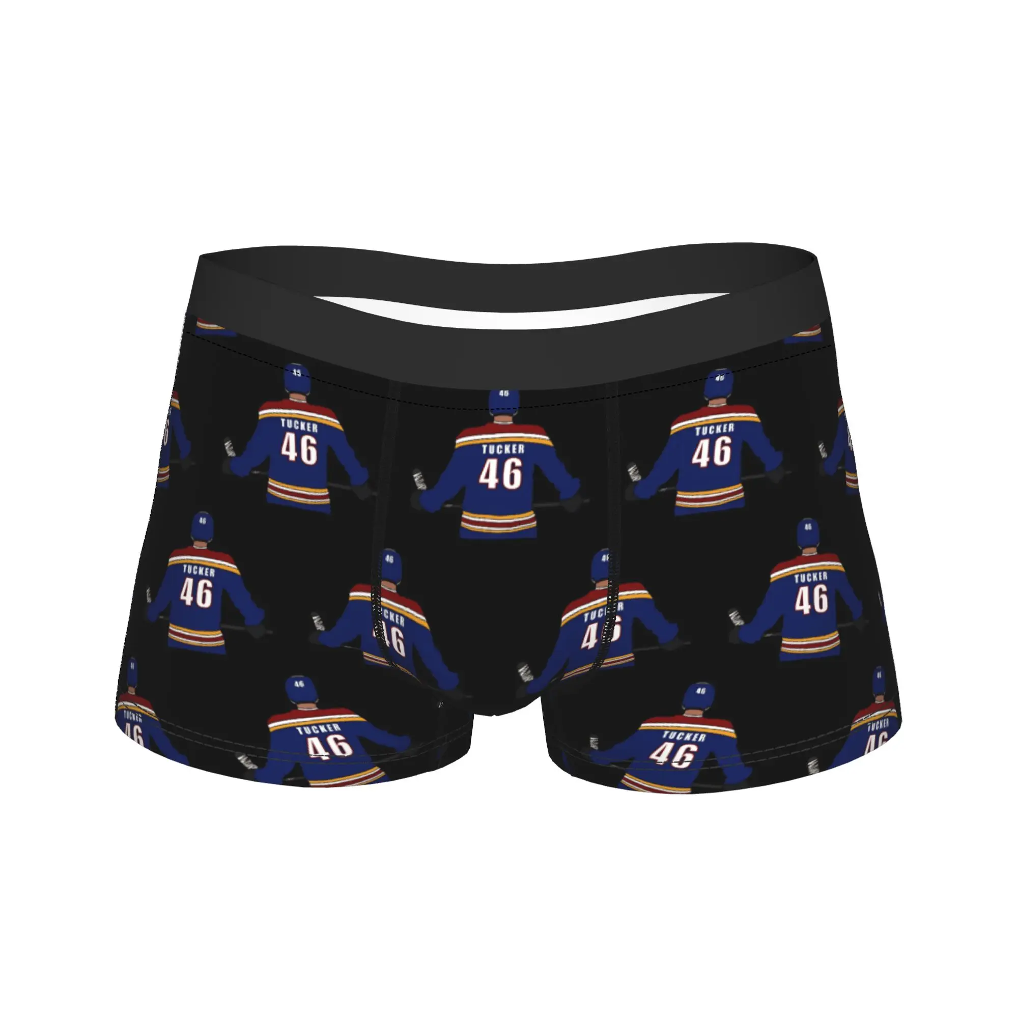 Men Off Campus Boxer Briefs Shorts Panties Breathable Underwear John Tucker Number 46 Homme Humor Plus Size Underpants