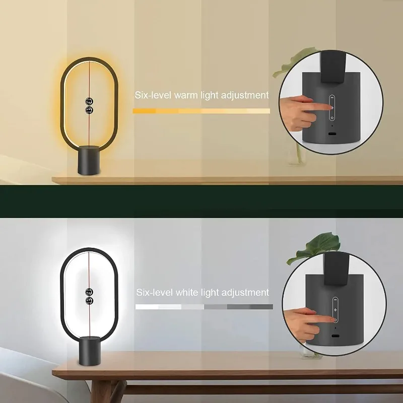 Led Desk Wireless Bedroom Bedside Decoration Creative Led Table Lamp Rechargeable Desk Lamp