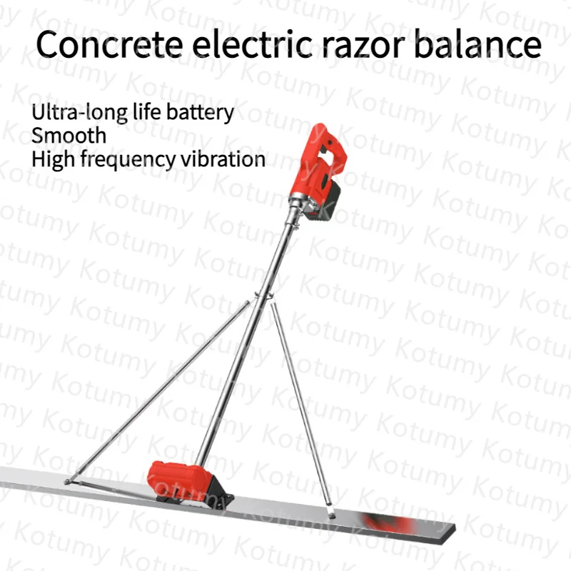 

Electric Scraper Widening and Thickening Manual Ground Leveler 120cm Electric Concrete Polisher level Floor Vibration Ruler