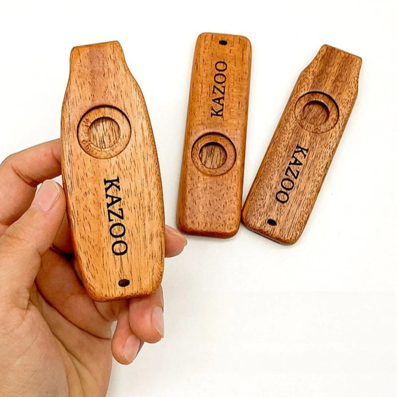 

Деревянная профессиональная флейта Kazoo для взрослых, мембранный аккомпанемент Kazoo, флейта из цельного дерева, гитара, гавайская гитара, инструмент для аккомпанемента