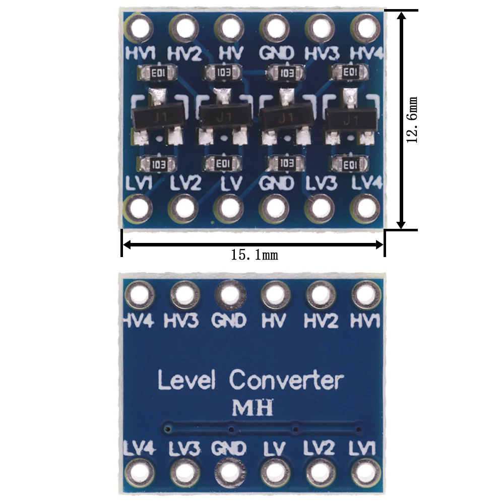 5/10PCS 2 Channel /4 channel IIC I2C Logic Level Converter Bi-Directional Module 5V to 3.3V For Arduino