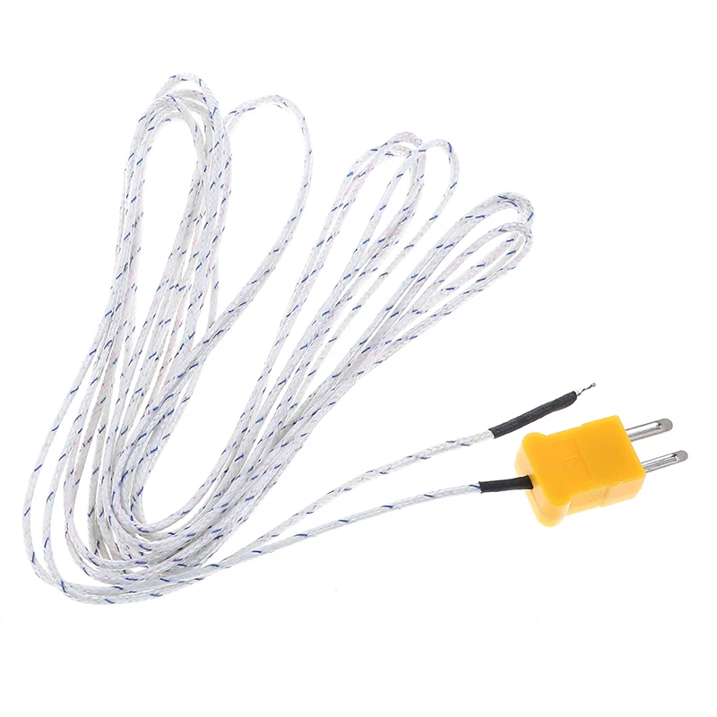 1Pcs New Wire Temperature Test K-type TP-01 Thermo Sensor Probe For TM-902C TES-1310