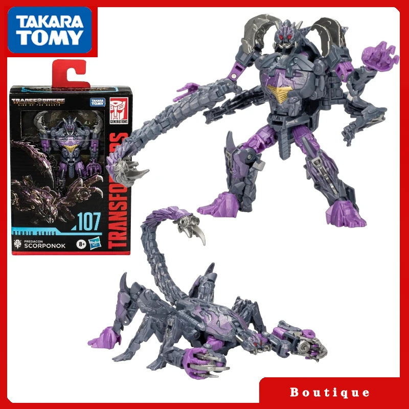 

В наличии ransformers игрушки студия серия SS107 Predacon скорпонок экшн-фигурки Aniime автомобиль детские подарки классические Хобби Коллекционные