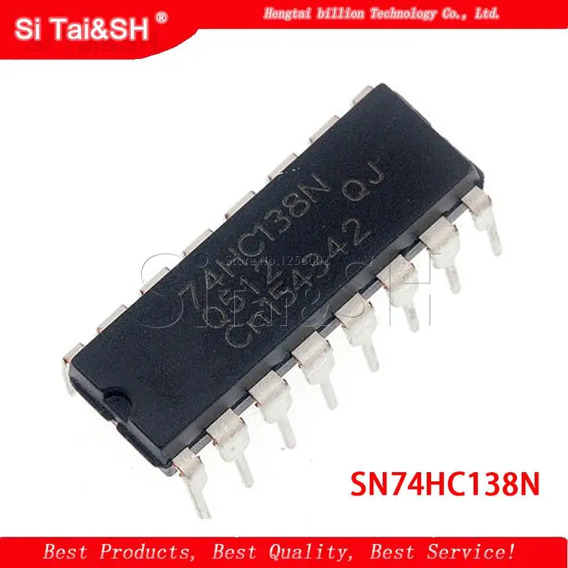 10PCS SN74HC138N DIP 74HC138N 74HC138 DIP-16 SN74HC139N SN74HC147N SN74HC148N SN74HC173N SN74HC174N 74HC139 74HC164 SN74HC164N