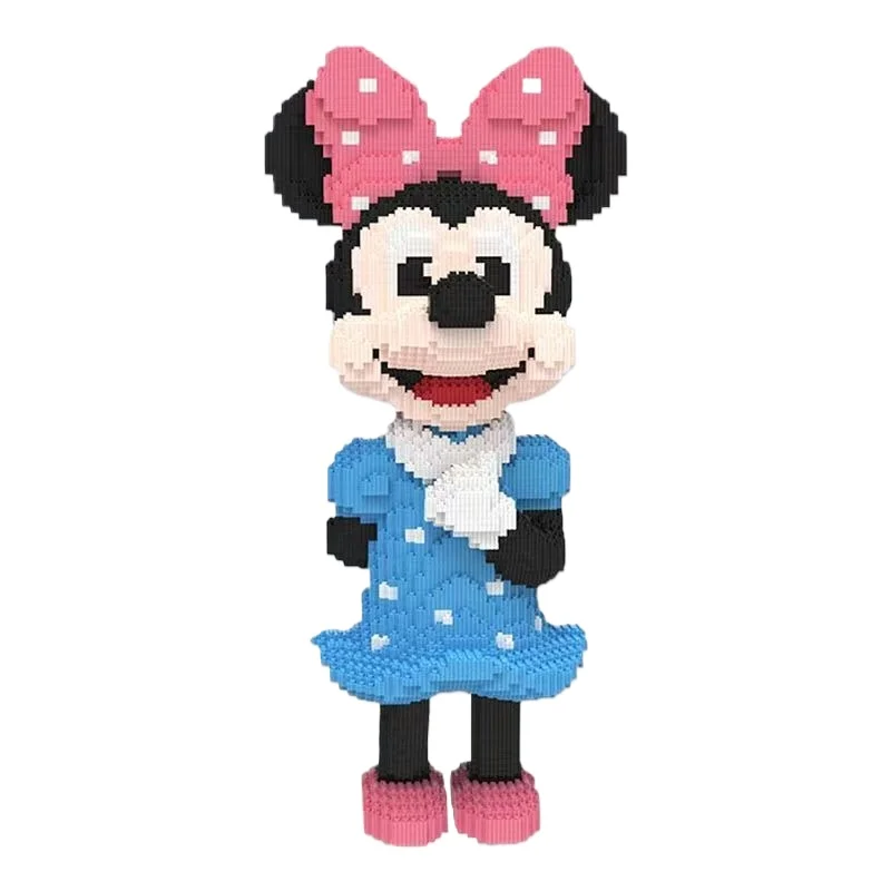 

Высококачественный конструктор Disney с Микки Маусом, мелкие детали, развивающая игрушка, подарок