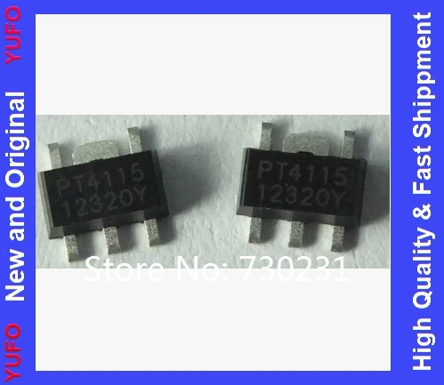 10pcs PT4115B89E SOT89-5 PT4115 SOT SMD Free Shipping