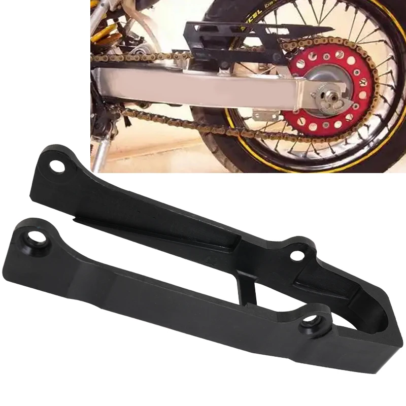 Motorcycle Swing Arm Chain Slider Guide For Honda XL600R XL350R XR200R XL250R XR250R 1985-2002 Motorbike Drivetrain