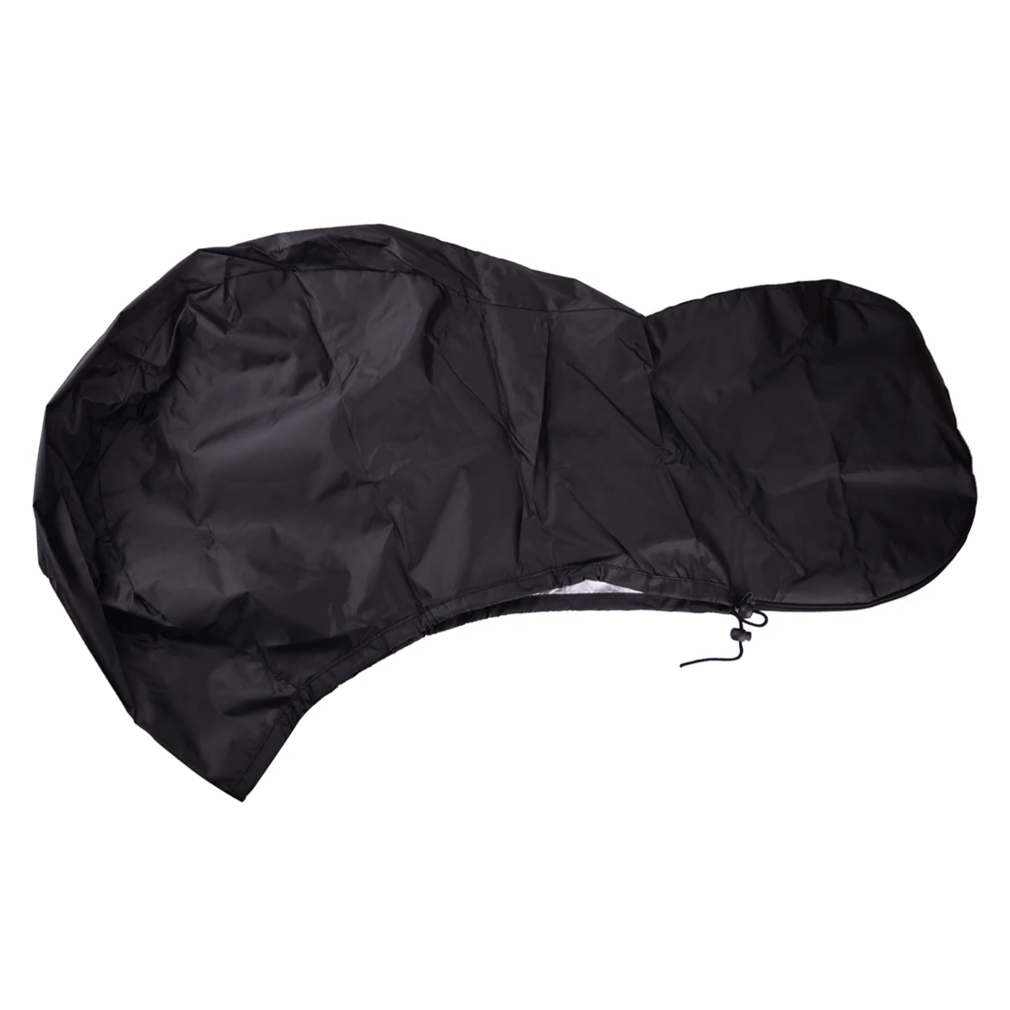 

Full Outboard Motor Dust Rain Protection Cover Black Fit for 6hp to 15hp 420D Oxford Fabric