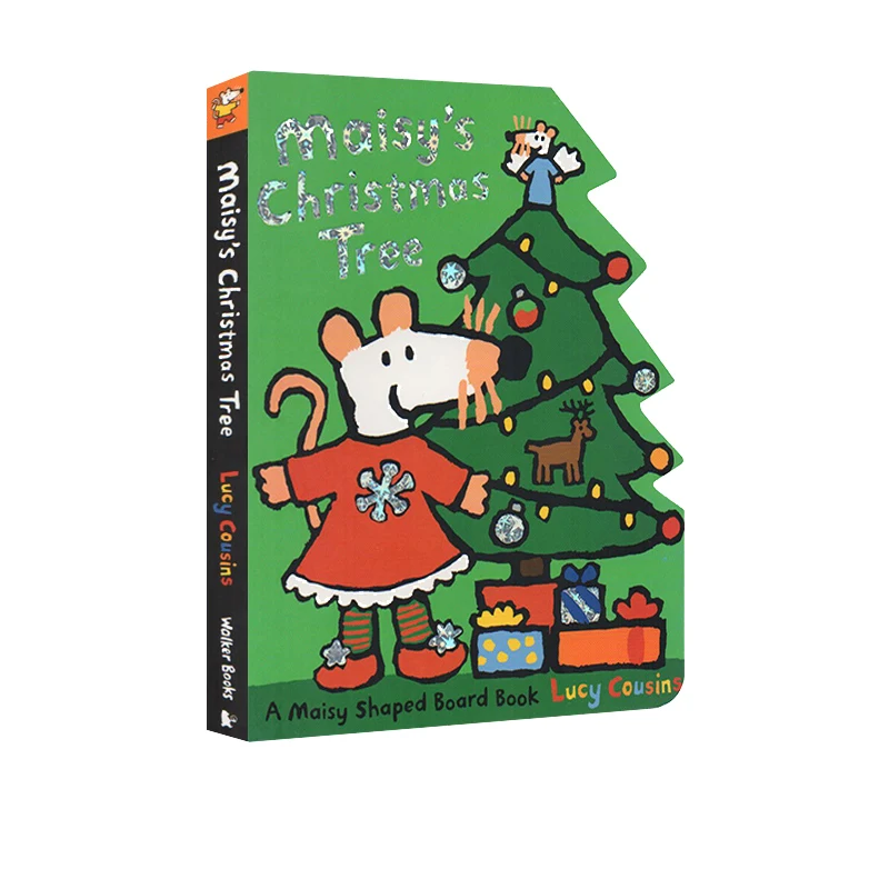 

New Maisy's Christmas Tree Board Book English Picture Story Parent-child Interaction Book