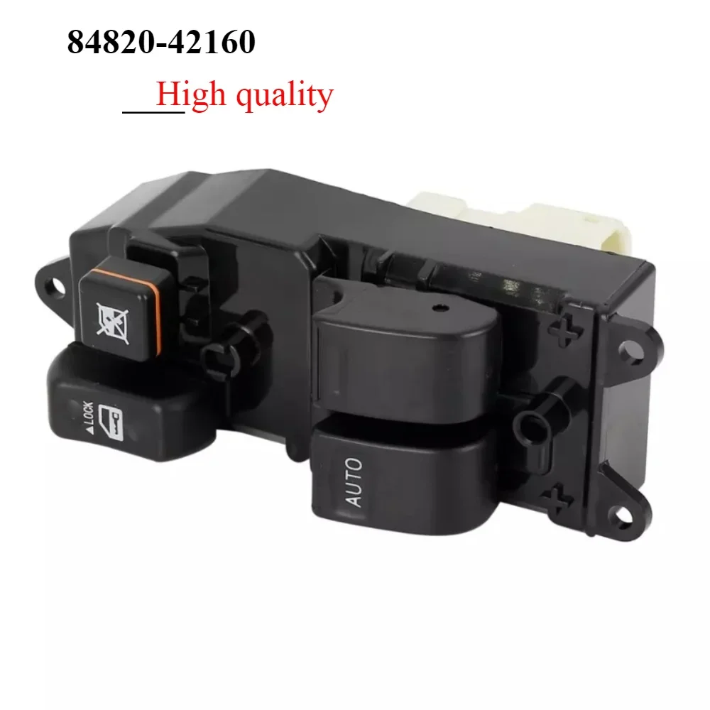 

Master Power Window Lifter Control Switch for Toyota RAV4 2000-2005 Front Electric Door Window Regulator Switch 84820-42160