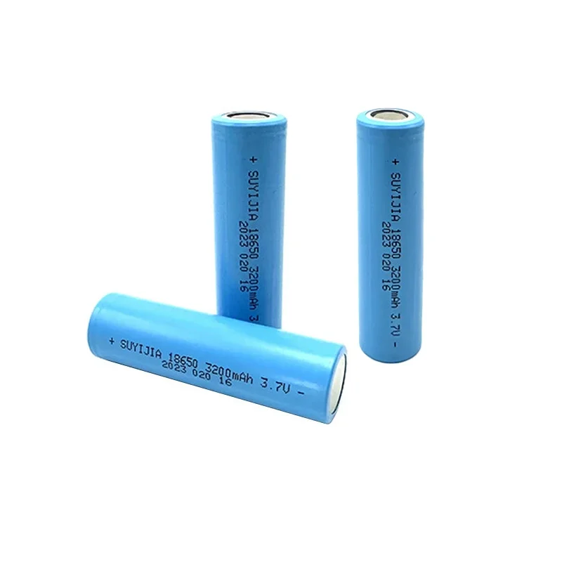 18650 Rechargeable Lithium Battery 3.7V 3200mAh Suitable for Flashlight Power Tools Walkie Talkies LED Lights Actual Capacity