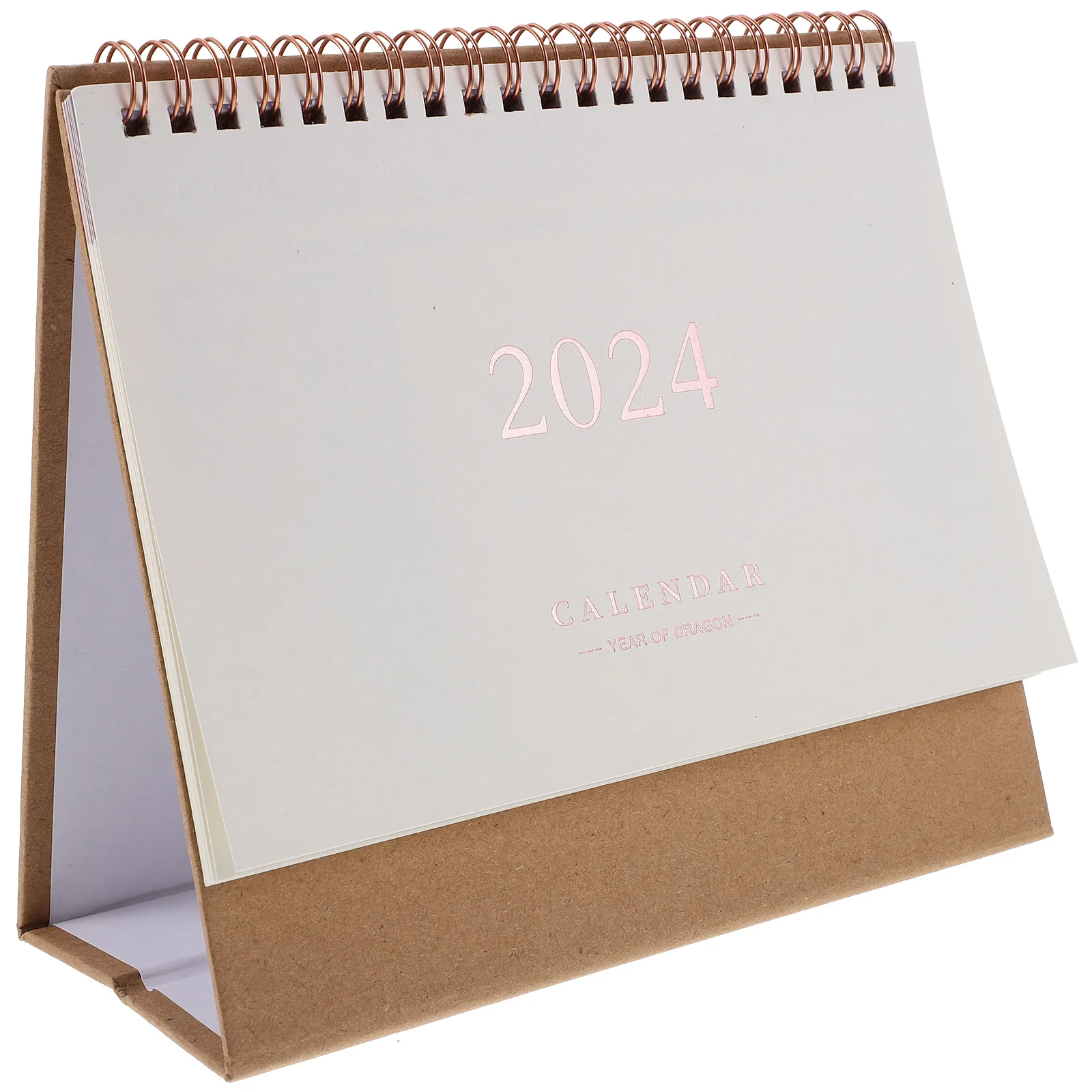 

Office Calendar Standing Monthly Table Easel Planner Flip Stand Up Year Mini Memo Pad Daily Agenda Modern Schedule Free