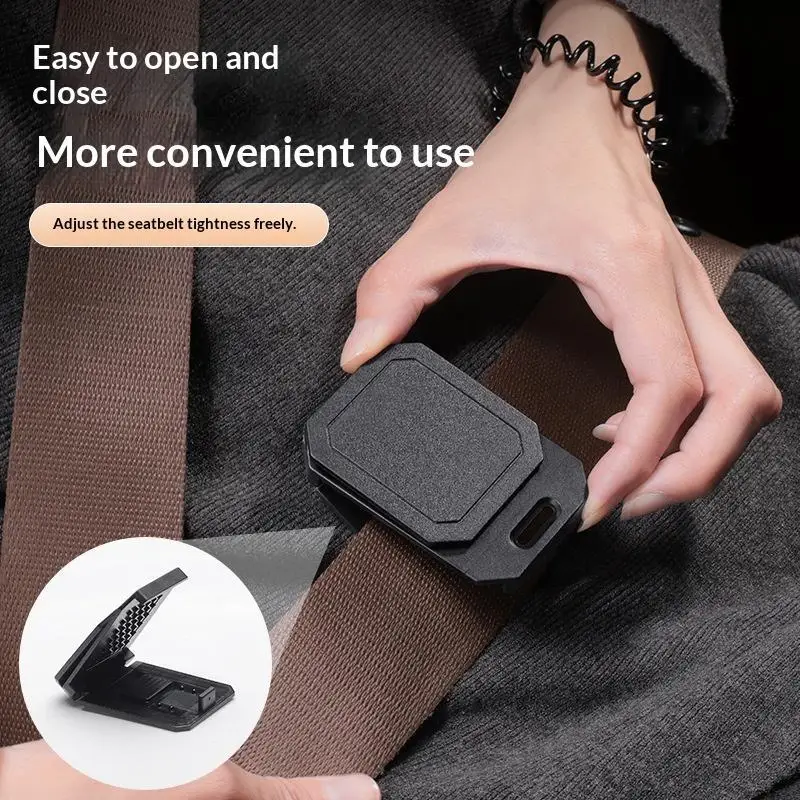Car Seat Belt Adjuster Clamp Easy to Install Shoulder Neck Protector for Kids Safe Comfortable Car Riding