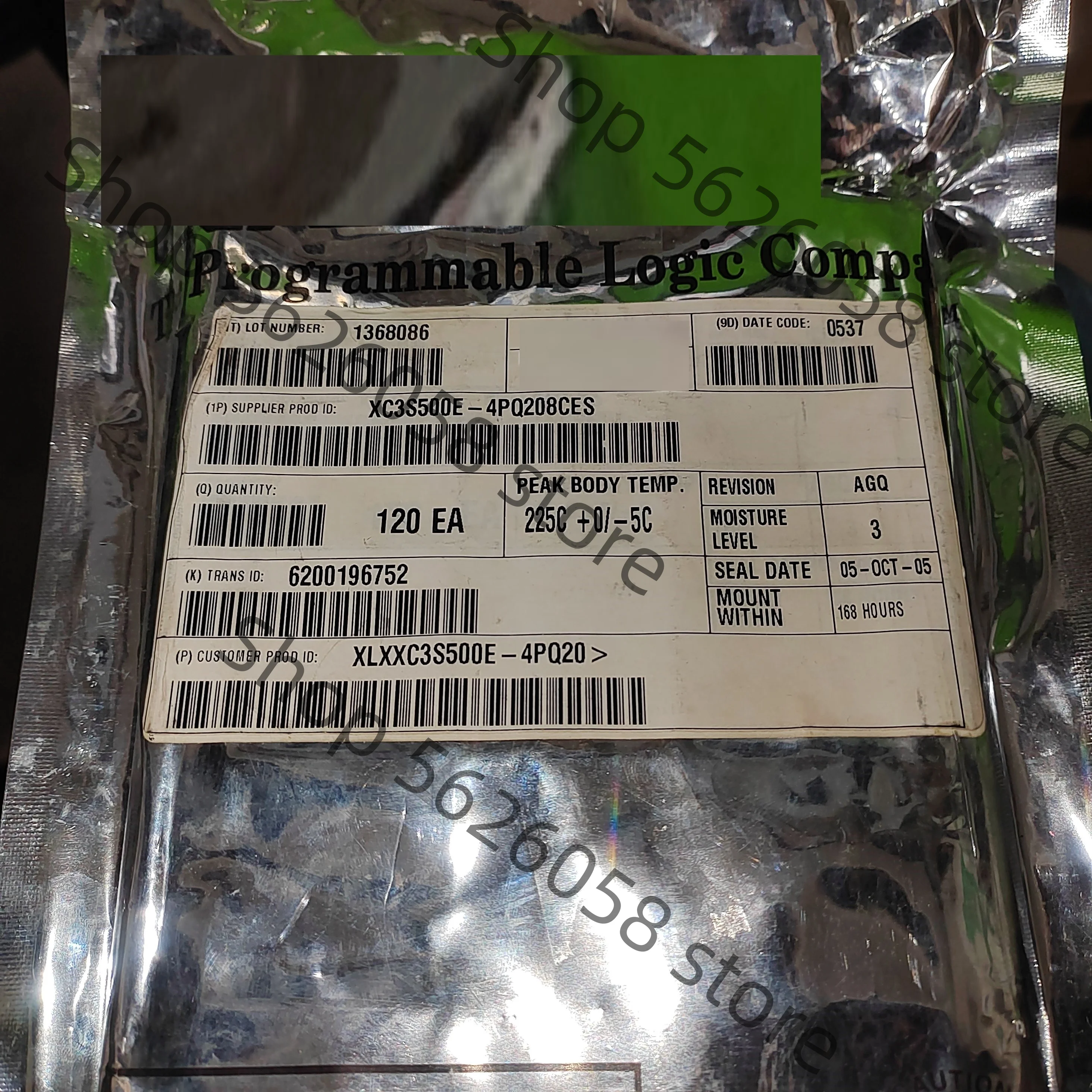 

XC3S500E-4PQ208CES XC3S500E-4PQ208C QFP208 1PCS/LOT XC3S500E Programmable logic devices