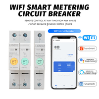 1P 2P TUYA APP Zigbee WIFI Smart kWh Power Consumption Energy Meter Circuit Breaker Time Relay Switch Leakage Voltage Protection