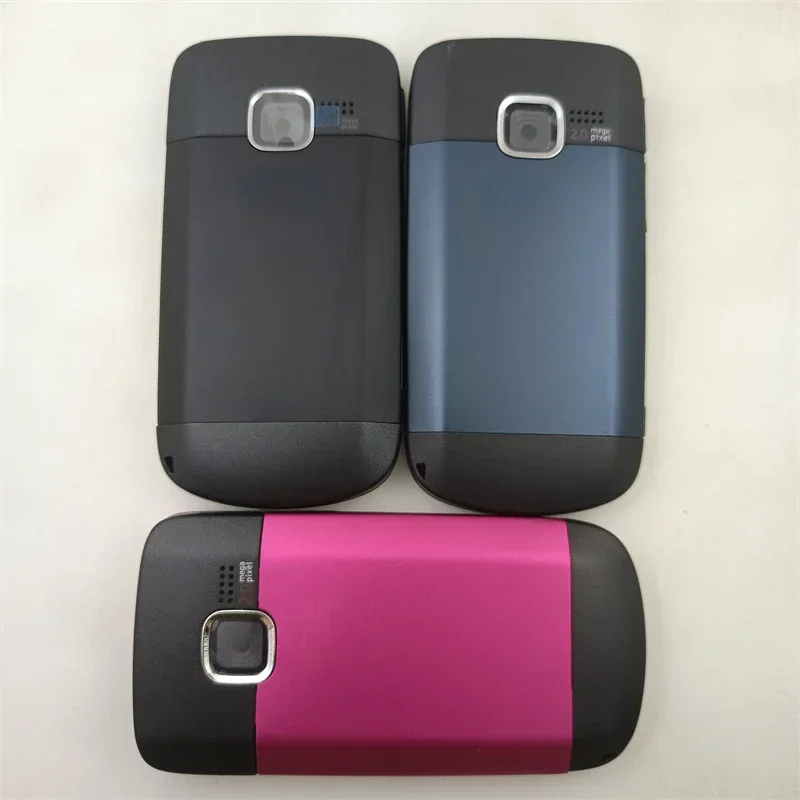 Full Complete Mobile Phone Housing Cover Case English And Arabic Keypad For Nokia C3 C3-00