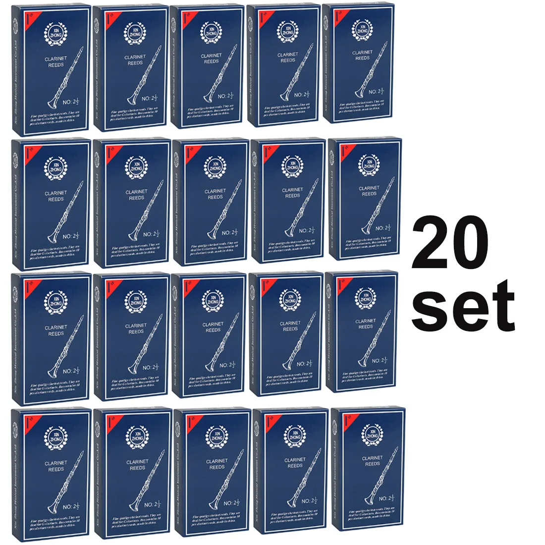 10/20 مجموعة 2.5 سوبرانو/ألتو/تينور/الكلارينيت B شقة الساكسفون القصب الكلارينيت ريد آلات النفخ مهنة آلات موسيقية ملحق