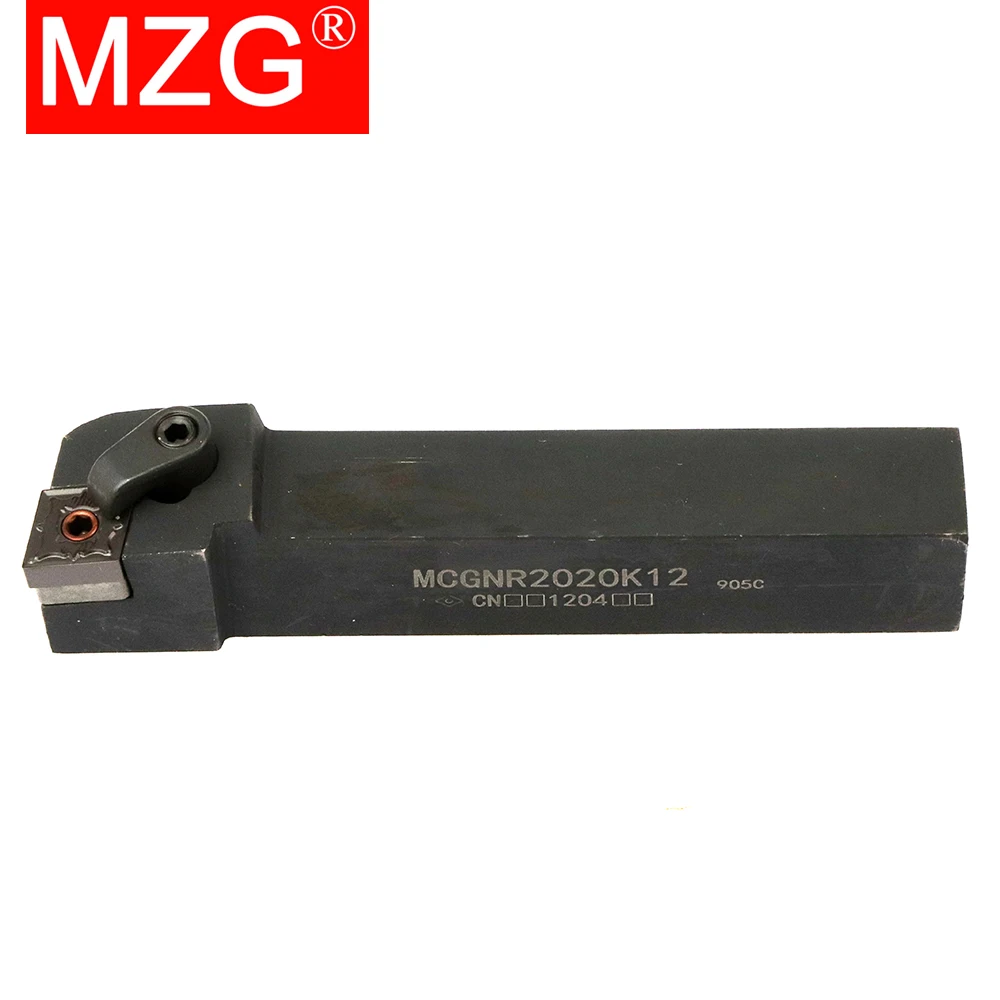 MZG MCGNR1616H12 MCGNR2020K12 MCGNR2525M12 MCGNR MCGNL External Turning Tool CNMG120404 Insert Lathe Bar Cutter CNC Holder