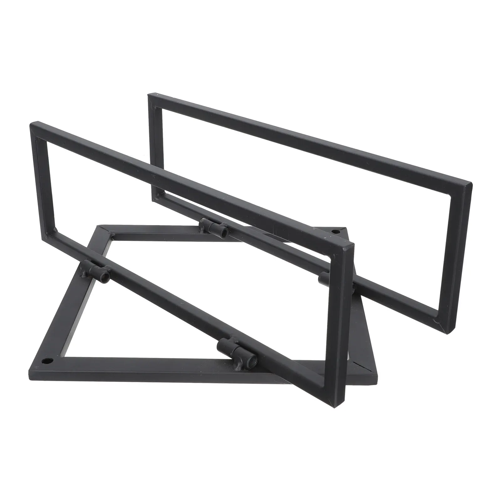 

Wall Mounted Racks Foldable Storage Rack for Home Bar Black Steel Durability Practical Gift Idea Bottle Holder