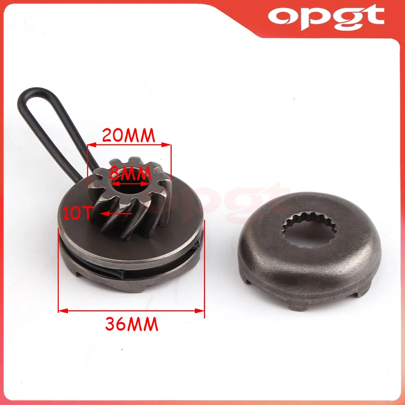 OPGT Motorcycle Accessories Kick Gear Starter Gear for Yamaha Aerox Jog 50cc Neos Aprilia Rally 2 Stroke MBK Nitro Malaguti/1E40