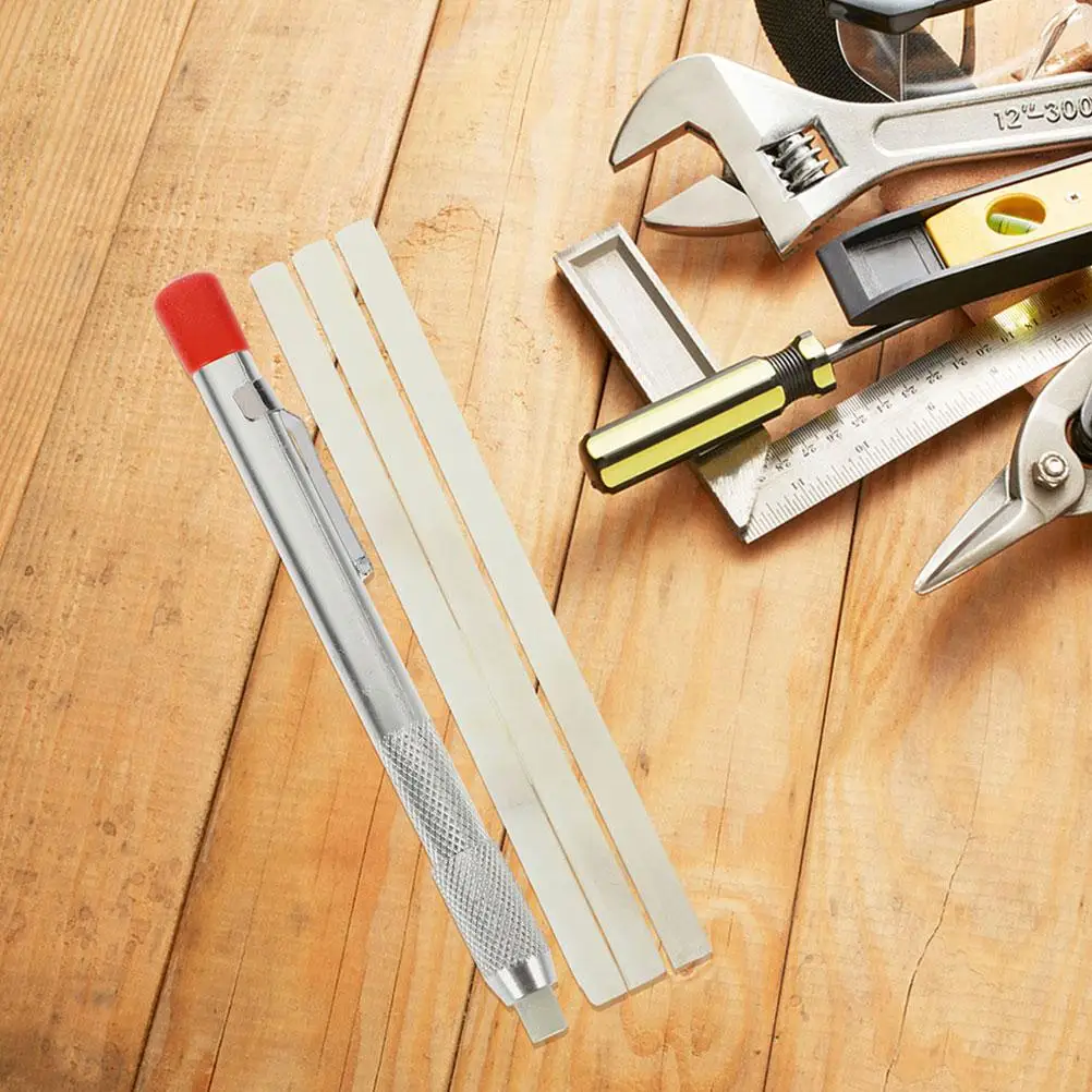 1 zestaw Kreda do spawania z kamienia mydlanego Pisak do spawania Kreda do płytek Płaski ołówek z kamienia mydlanego Naturalny marker z kamienia mydlanego Wkład do kamienia mydlanego