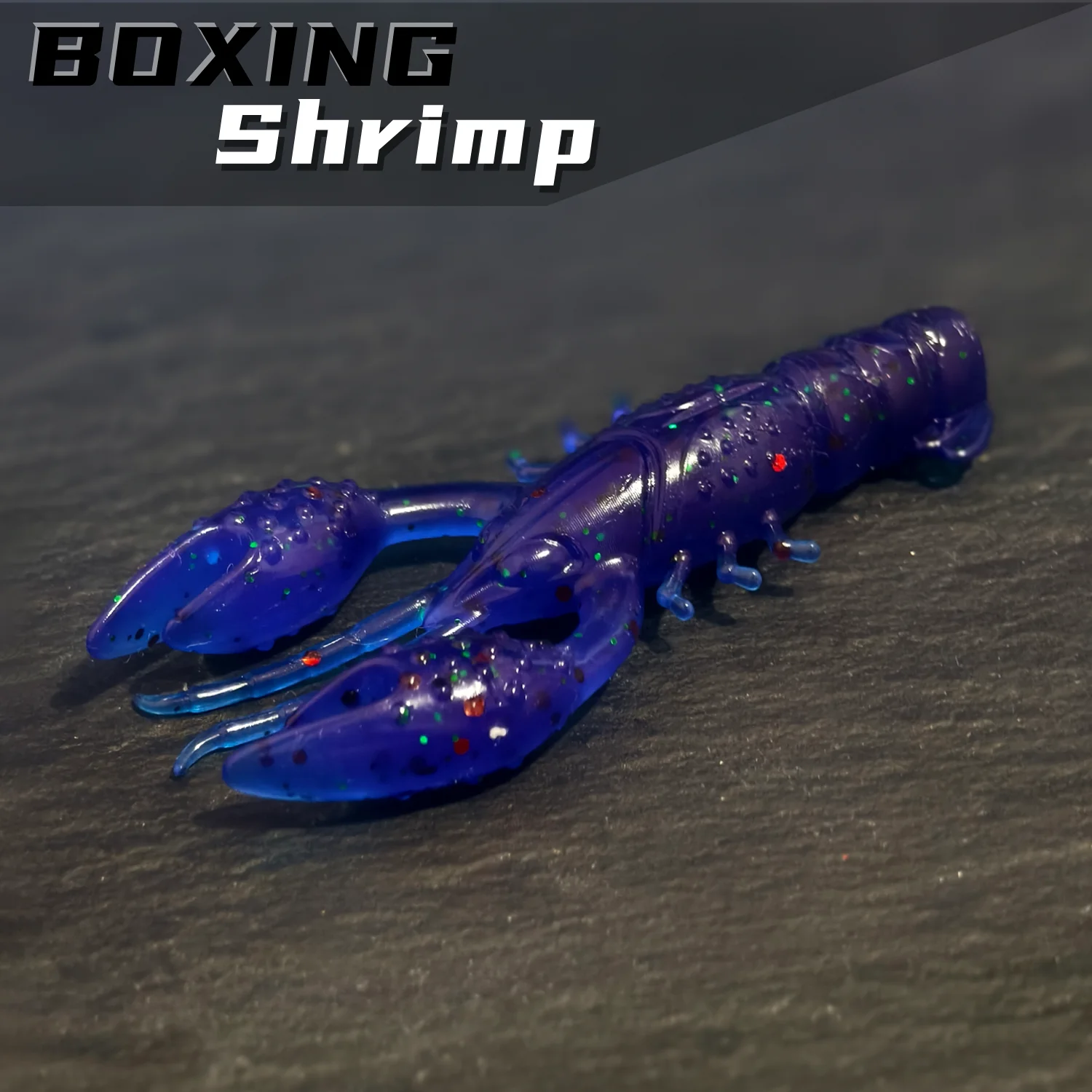 HAIMALUO Soft Lure TPE Lobster Bait 65mm 3.6g Hammer Shrimp Bait Crayfish Worm Shad Lobster Fishing Lures image 6