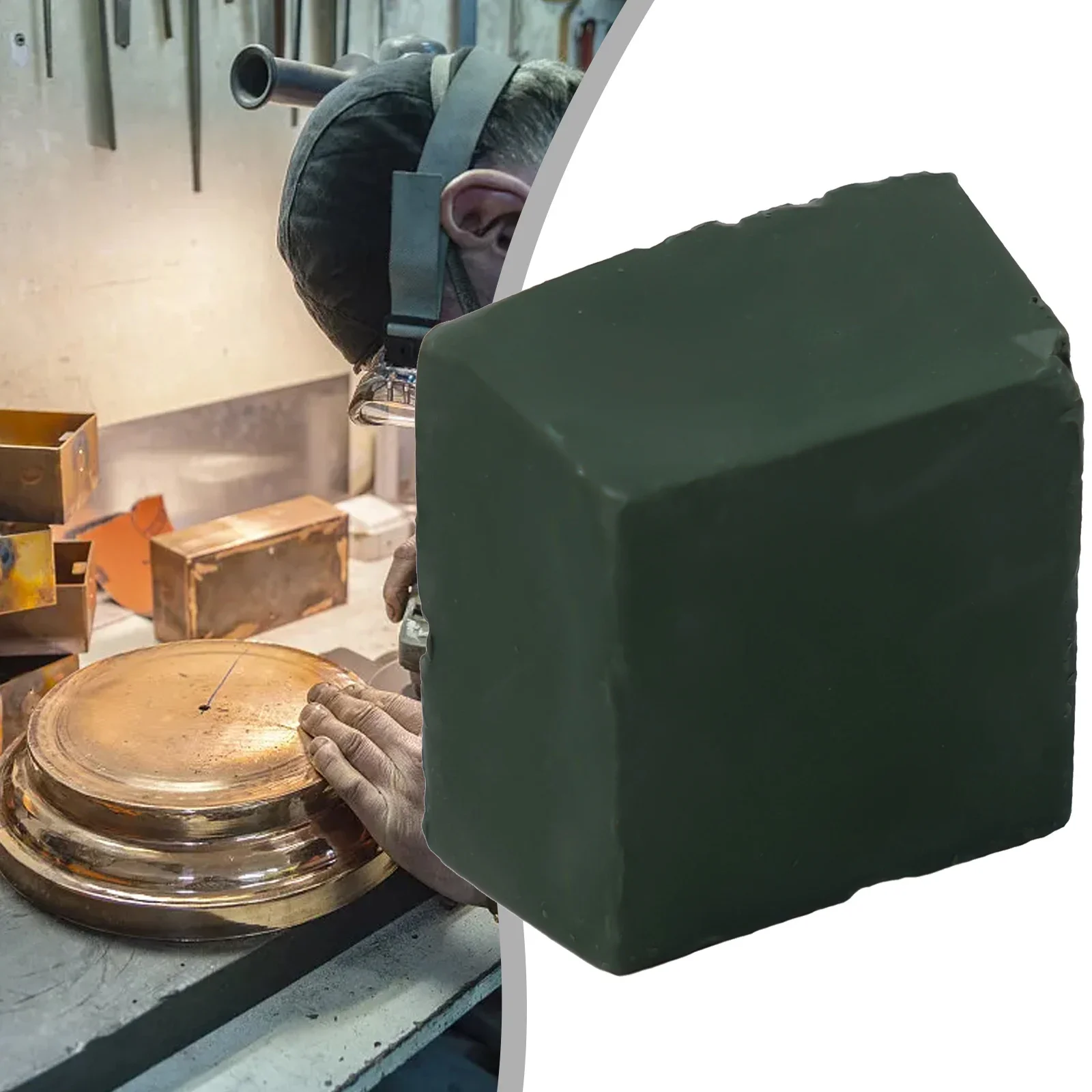 Polishing Paste Alumina Versatile Use 1pc 30mm*30mm*20mm Compound On Fine Abrasive Long-lasting Effect Polishing