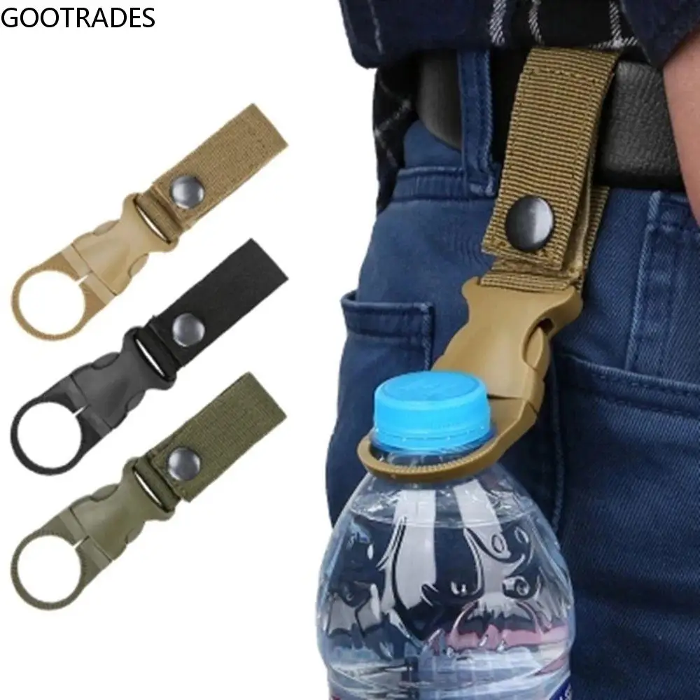 

1PC Nylon Webbing Buckle Water Bottle Buckle Hook Outdoor Camping Hiking Tools