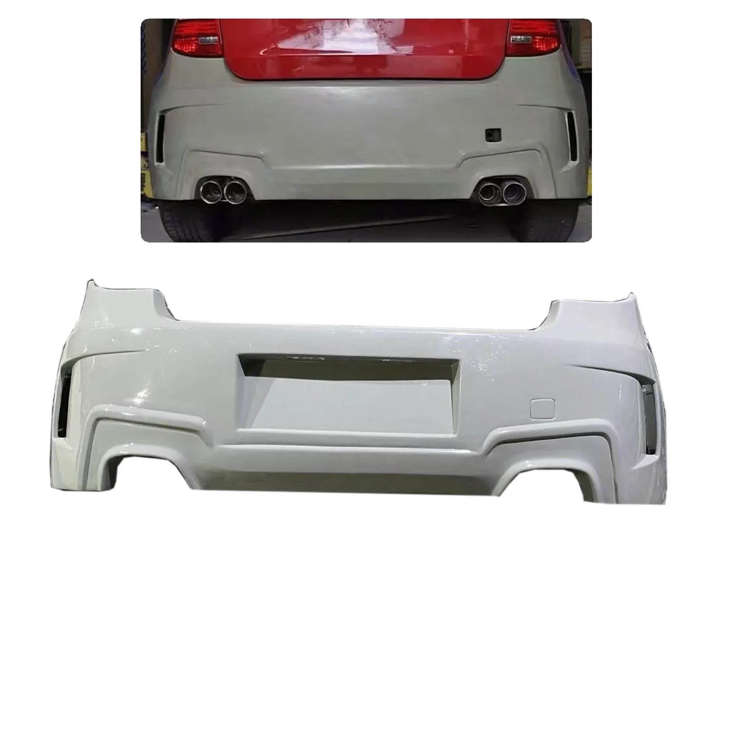 

Rear Bumper for Body Kit for BMW E82 Front Bumper+Rear Bumper 1M Style 08-13