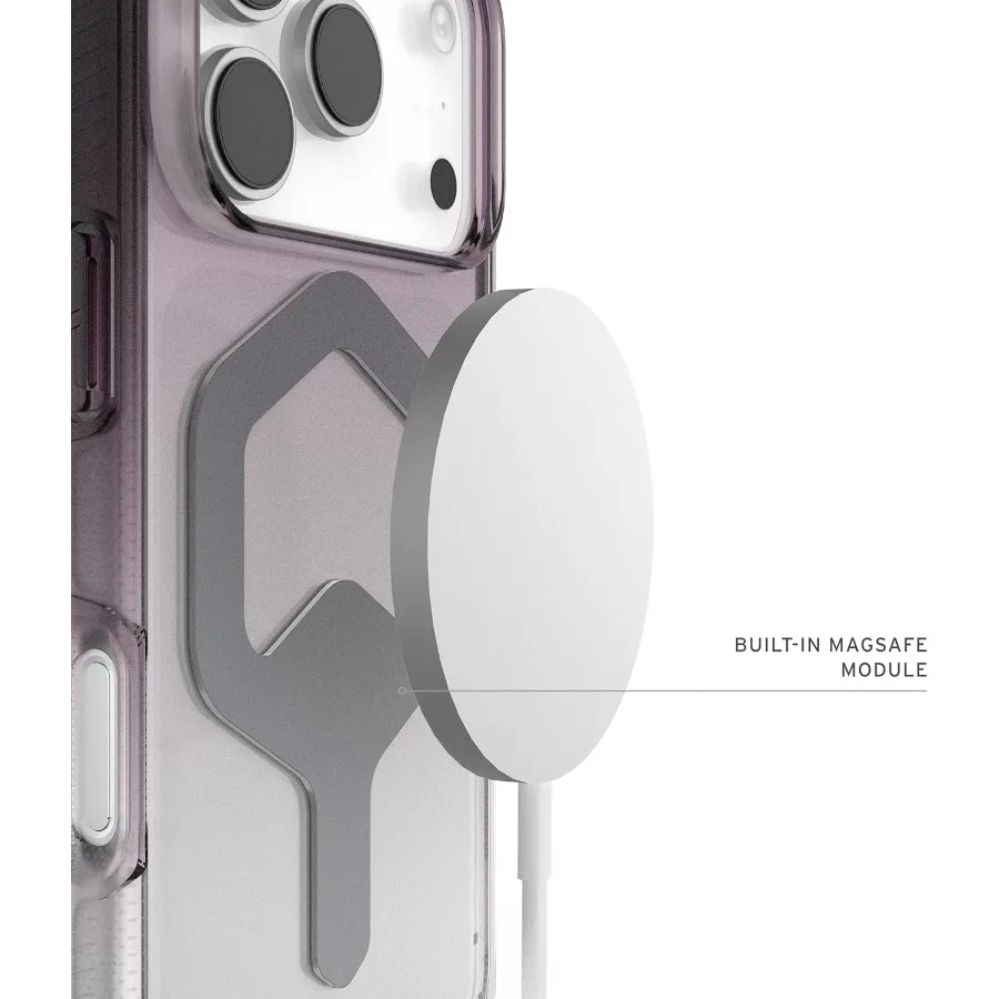 Projetado para iPhone 17 Pro Case Plyo – Compatível com capa protetora translúcida de grau militar MagSafe