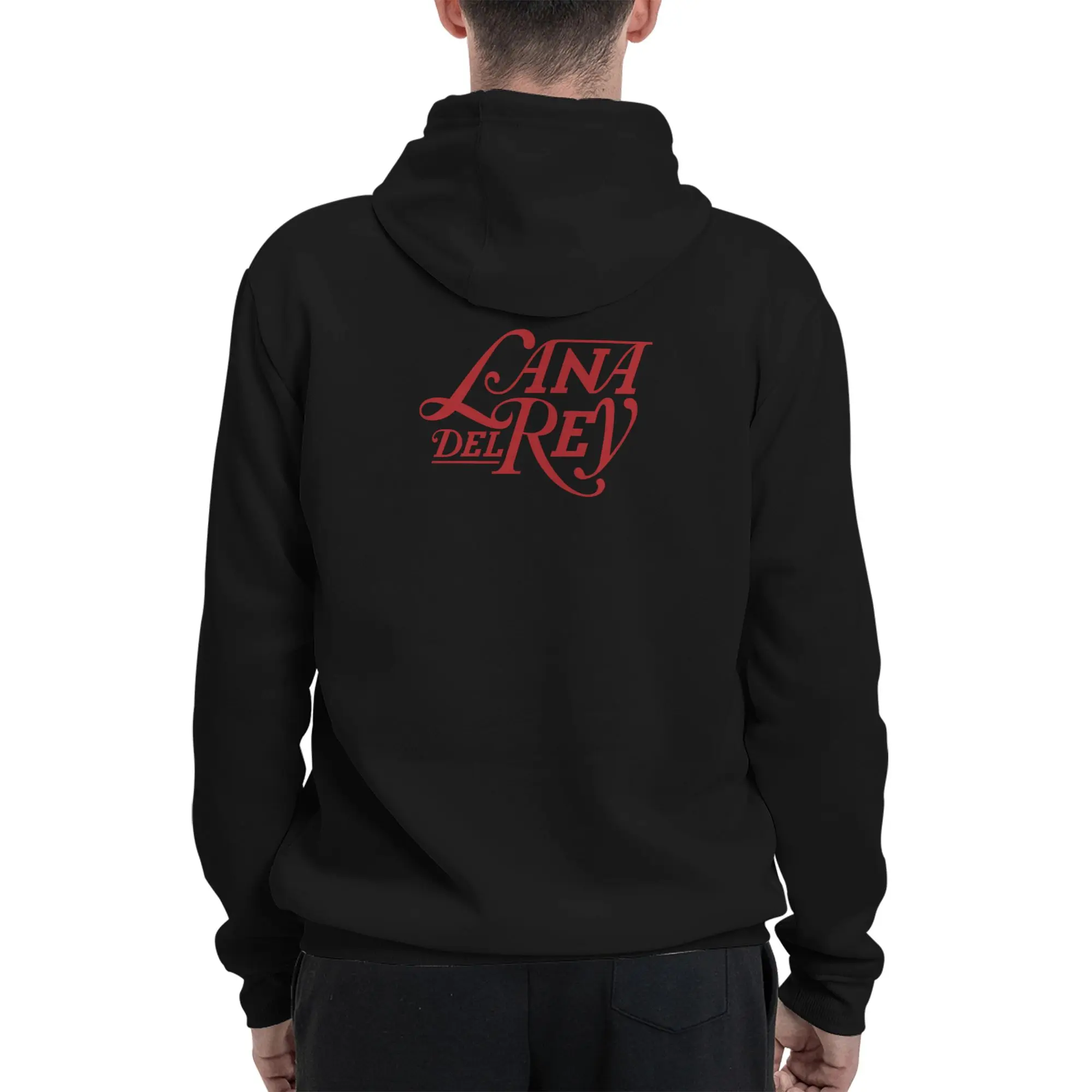 Lana Del Rey 1 Double-Sided Printing Hoodie Layered Outfit  Couple Hoodie